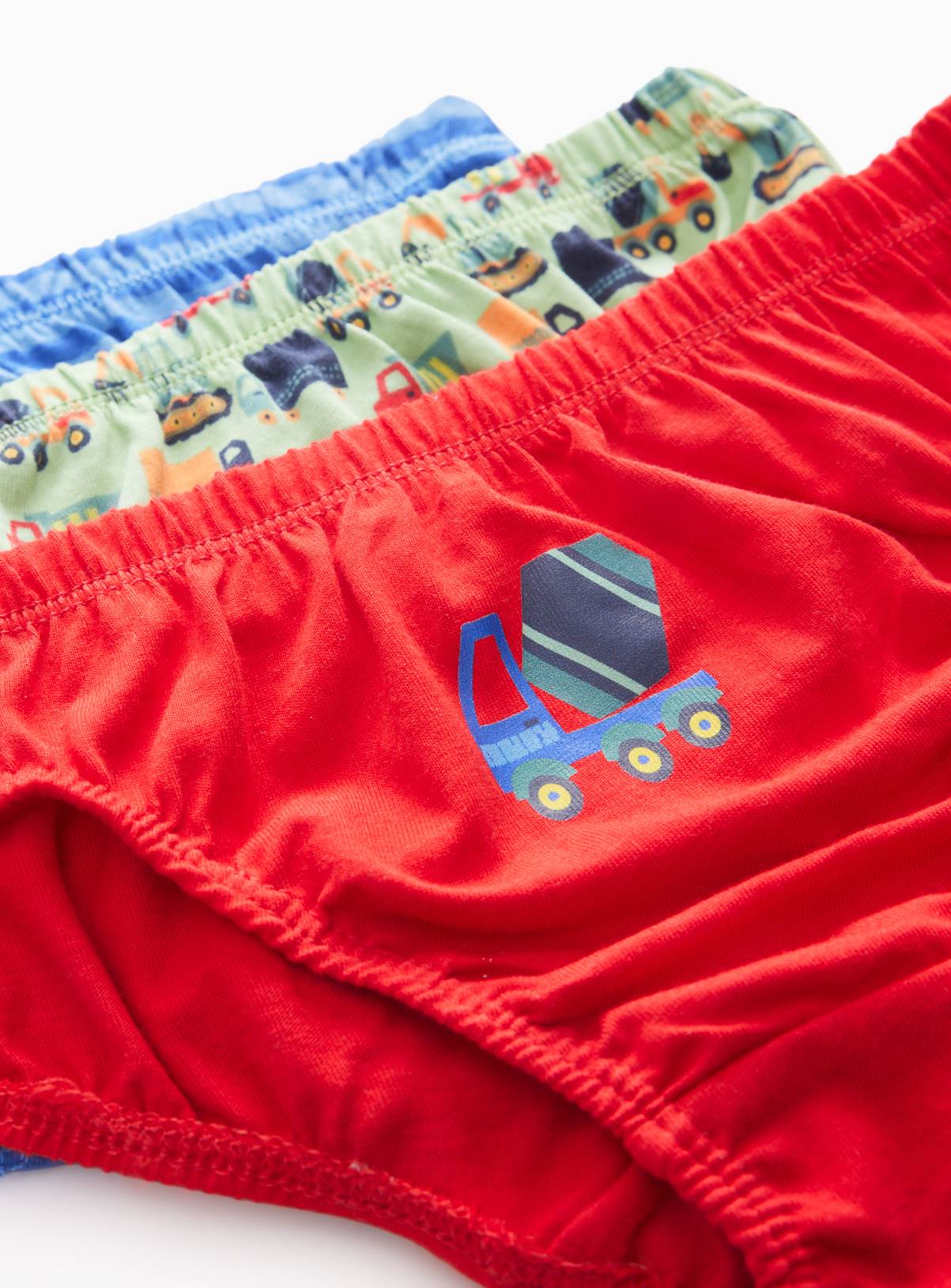 Car Print Briefs 10 Pack  6-7 years - Image 2